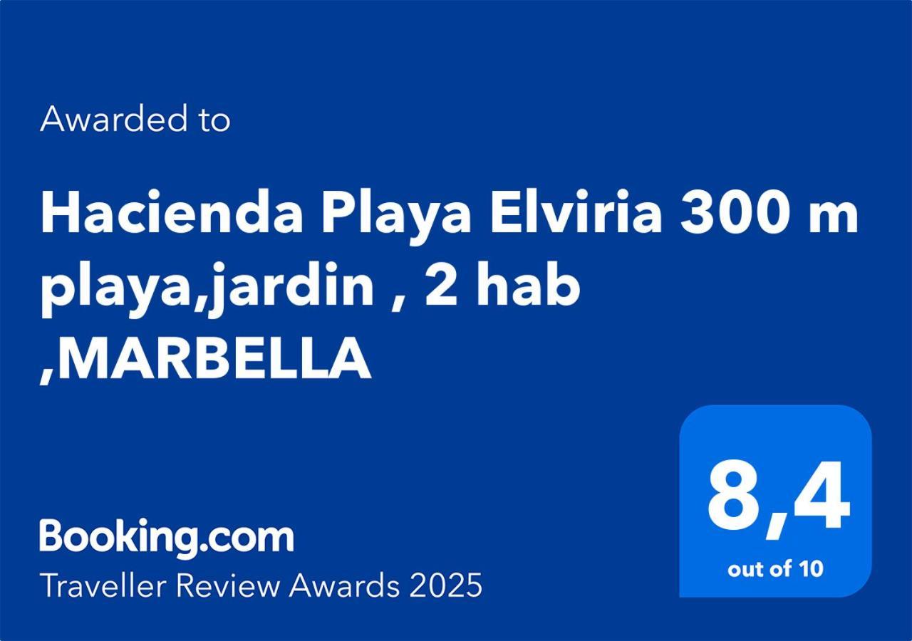 Hacienda Playa Elviria 300 M Playa,Jardin , 2 Hab ,Marbella Apartment Ngoại thất bức ảnh