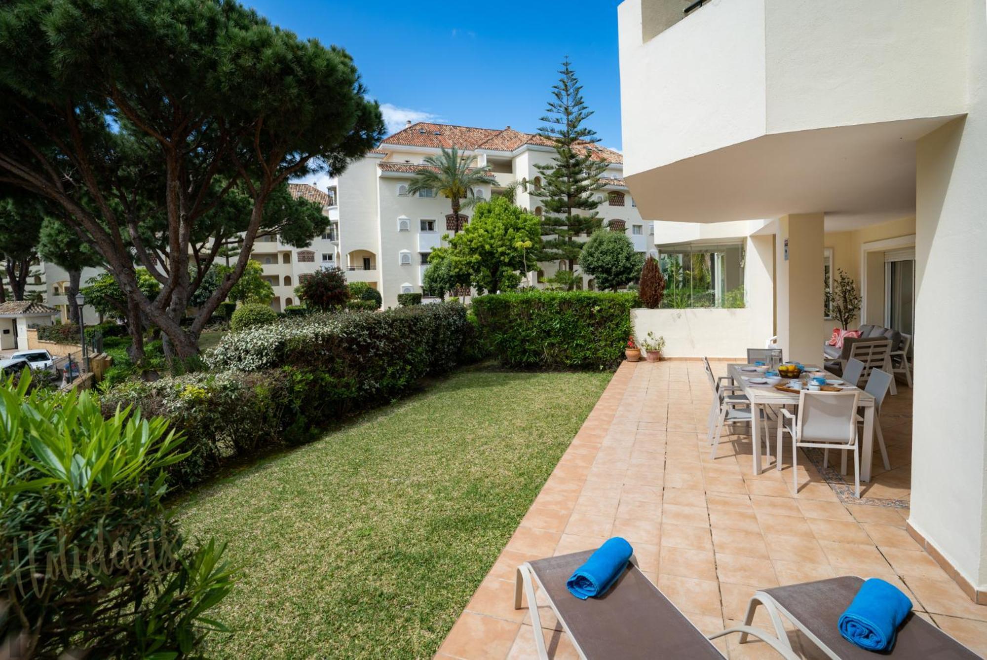 Hacienda Playa Elviria 300 M Playa,Jardin , 2 Hab ,Marbella Apartment Ngoại thất bức ảnh