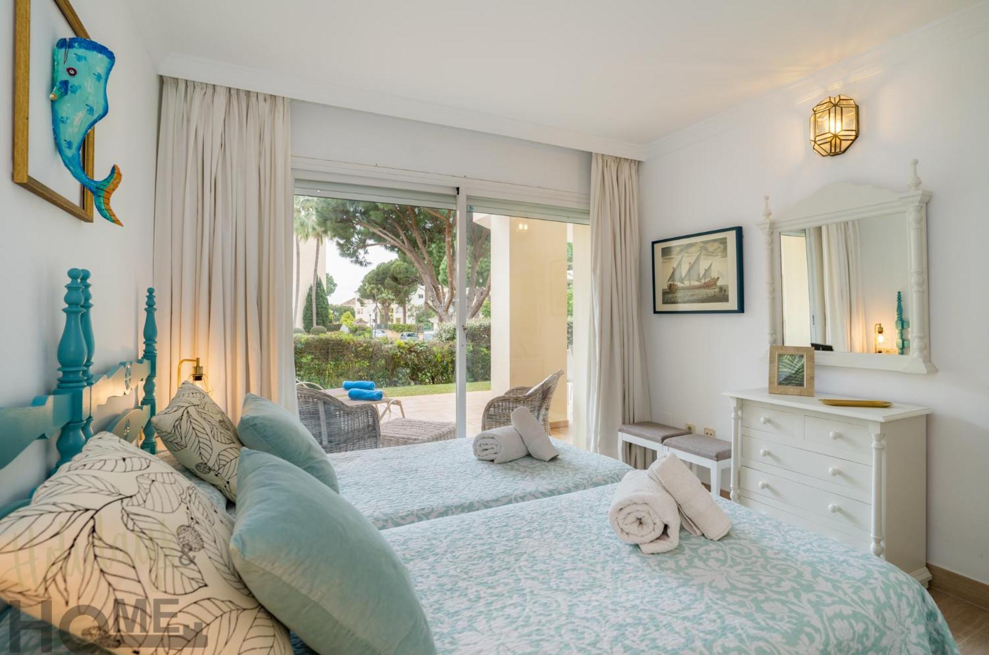 Hacienda Playa Elviria 300 M Playa,Jardin , 2 Hab ,Marbella Apartment Ngoại thất bức ảnh